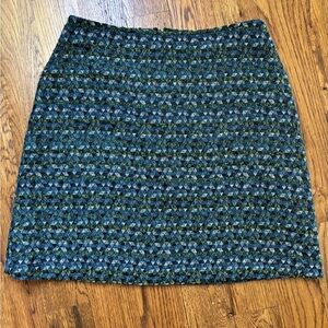 Italian Weave A-Line Skirt by Anna Sui Jean